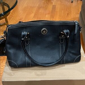 Dooney & Bourke Black Leather Satchel